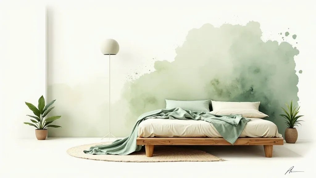 Warm Sage Green Oasis